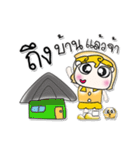 My name is Yenni..*_*.（個別スタンプ：30）