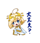 ゲーム大好き女神アルテマちゃん（個別スタンプ：3）