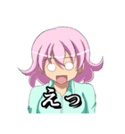 シンプル キャラクタースタンプ（個別スタンプ：20）