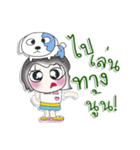 ^_^！！ My name is Waree.. Dog.（個別スタンプ：10）