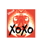 XOXO stamp of lihua（個別スタンプ：12）