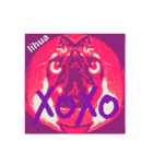 XOXO stamp of lihua（個別スタンプ：16）