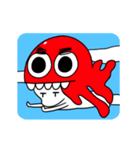 My friend Octalien（個別スタンプ：7）