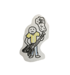 真顔くん★（個別スタンプ：6）