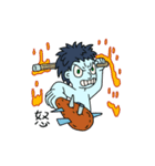 Rage employer and dumb employee（個別スタンプ：2）
