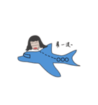 indolent girl（個別スタンプ：13）