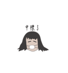 indolent girl（個別スタンプ：15）