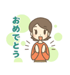 MAGOボタンメッセージスタンプ（個別スタンプ：7）