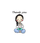 yoga-asana（個別スタンプ：1）