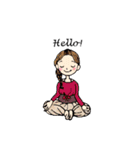 yoga-asana（個別スタンプ：2）