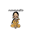 yoga-asana（個別スタンプ：3）