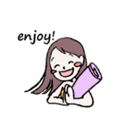 yoga-asana（個別スタンプ：7）