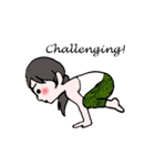 yoga-asana（個別スタンプ：8）