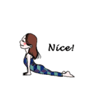 yoga-asana（個別スタンプ：10）