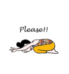 yoga-asana（個別スタンプ：14）