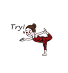 yoga-asana（個別スタンプ：17）