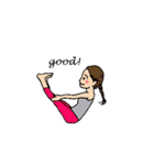 yoga-asana（個別スタンプ：19）