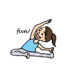 yoga-asana（個別スタンプ：20）