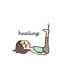 yoga-asana（個別スタンプ：23）