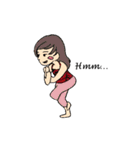yoga-asana（個別スタンプ：25）