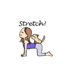 yoga-asana（個別スタンプ：34）