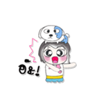 ^__^ ！ My name is Waree.. Dog.（個別スタンプ：22）