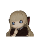 人形がお願いするやつ（個別スタンプ：22）