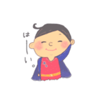 スーパーマンと恐竜くん（個別スタンプ：8）