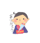 スーパーマンと恐竜くん（個別スタンプ：12）