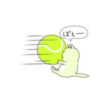 太っちょ猫、テニスをする（個別スタンプ：21）