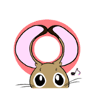 徳江さんちのミルティーちゃん（個別スタンプ：1）