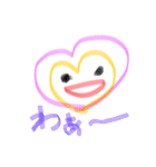 ハートさんとそのともだち〜日常に使う言葉（個別スタンプ：37）