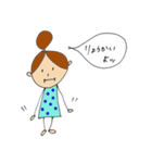 キャサ子と愉快な仲間たち（個別スタンプ：4）