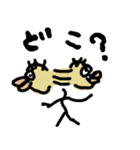 くちびる大くん。使えるゆるい変なキャラ（個別スタンプ：19）