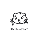 山形新庄方言にゃんこ「いいにゃ～」（個別スタンプ：16）