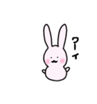 ヒゲ兎（個別スタンプ：10）