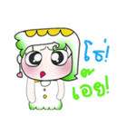 Hi！ My name is.Yani..*_*.（個別スタンプ：7）