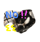 Tetsu's stamp of a Boston terrier（個別スタンプ：22）