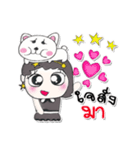 ^__^ ！ My name is Rak.. Dog..（個別スタンプ：39）