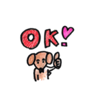 手書きゆるかわアニマル（個別スタンプ：5）