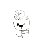 I am a black cat（個別スタンプ：5）