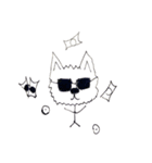 I am a black cat（個別スタンプ：6）