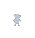 毎日使える！ふてぶてしいうさぎ。（個別スタンプ：4）
