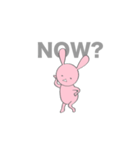 毎日使える！ふてぶてしいうさぎ。（個別スタンプ：22）