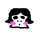 ふとまゆ  めいちゃん（個別スタンプ：6）