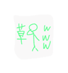 棒人間のお返事（個別スタンプ：28）