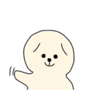 まるい犬もこちゃん（個別スタンプ：6）