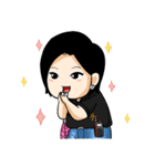 Fat girl is richy（個別スタンプ：1）