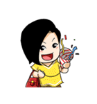 Fat girl is richy（個別スタンプ：17）