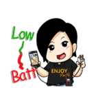 Fat girl is richy（個別スタンプ：24）